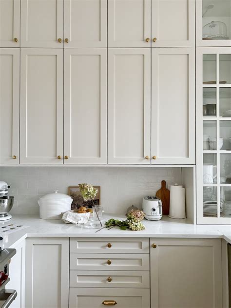 Using Unlacquered Brass Hardware in the Kitchen